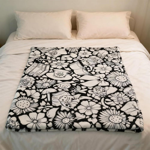 DIY Coloring Blanket With Markers DIY Coloring Blanket With Marking Pen