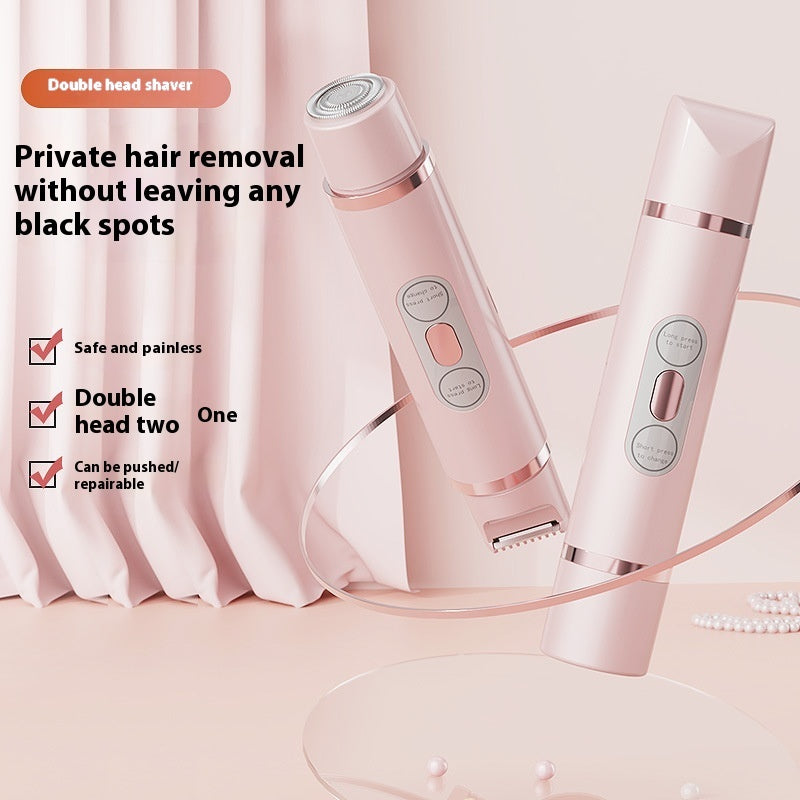 FlawlessGlow 2-in 1 Hair Remover [Pain- Free & smooth skin in Minutes