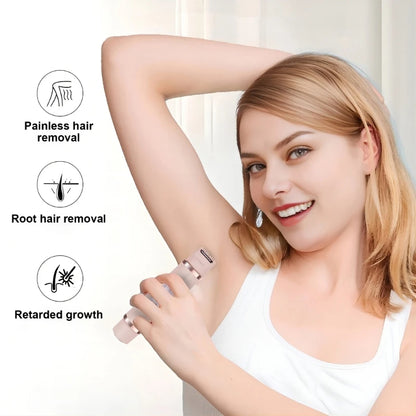 FlawlessGlow 2-in 1 Hair Remover [Pain- Free & smooth skin in Minutes
