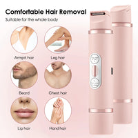 FlawlessGlow 2-in 1 Hair Remover [Pain- Free & smooth skin in Minutes