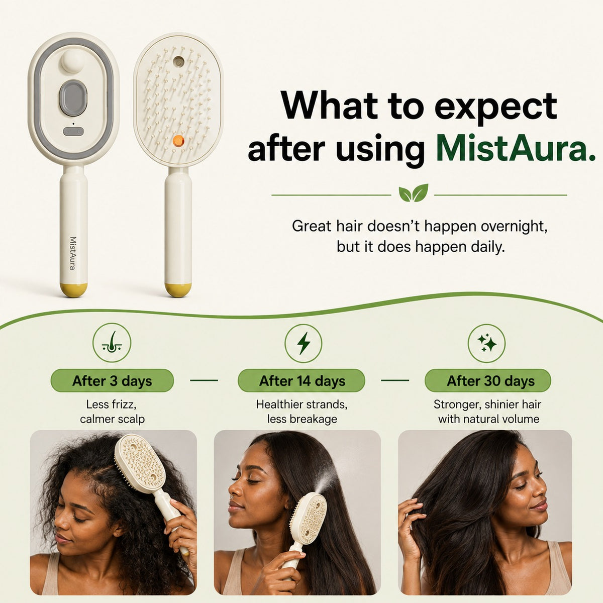 MistAura™ Hair Revival Brush