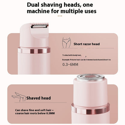 FlawlessGlow 2-in 1 Hair Remover [Pain- Free & smooth skin in Minutes