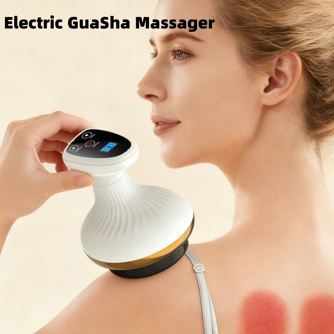 Electric Gua Sha Body Massager -Cupping Therapy, Cellulite Reduction & Slimming Tool