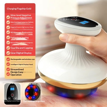 Electric Gua Sha Body Massager -Cupping Therapy, Cellulite Reduction & Slimming Tool